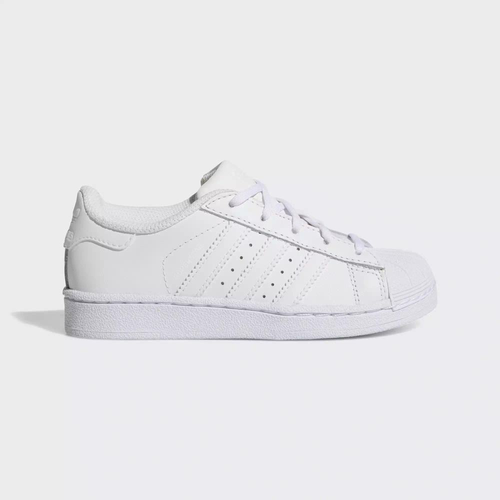 Adidas Superstar Foundation Tenis Blancos Para Niña (MX-89583)